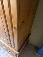 Load image into Gallery viewer, Vintage Pine Wardrobe
