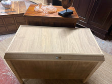 Load image into Gallery viewer, Stripped Oak Blanket Box
