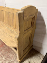 Load image into Gallery viewer, Stripped Pine Pew
