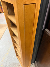 Load image into Gallery viewer, Narrow Oak Bookcase
