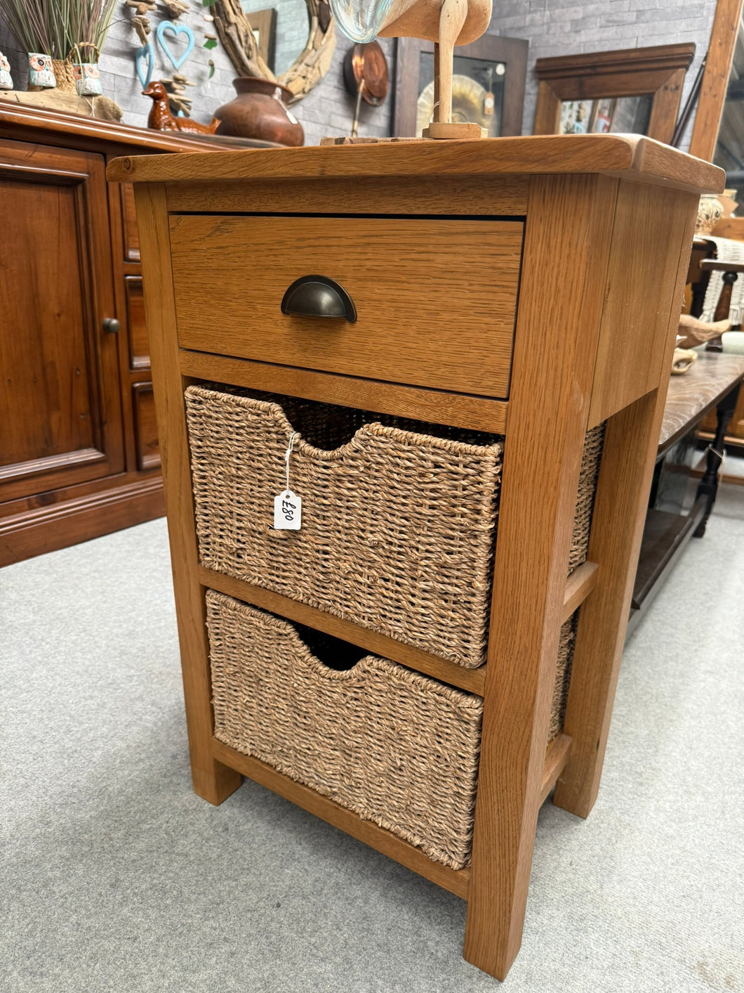 Oak Side Table