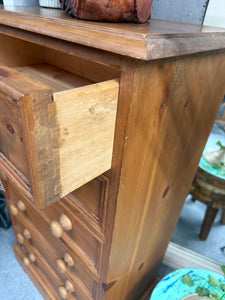 Solid Pine Tallboy