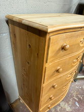Load image into Gallery viewer, Pine Chest Of Drawers
