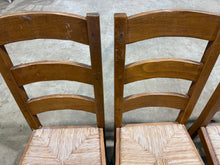Load image into Gallery viewer, 4 x Ladder-back Dining Chairs
