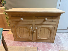 Load image into Gallery viewer, Stripped Pine Sideboard
