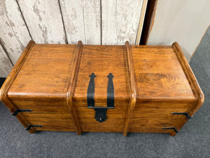 Hardwood Blanket Box