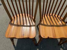 Load image into Gallery viewer, 4 x Pine Chairs
