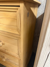 Load image into Gallery viewer, Stripped Pine Chest Of Drawers
