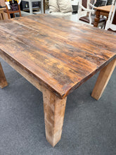 Load image into Gallery viewer, Rustic Wooden Dining Table
