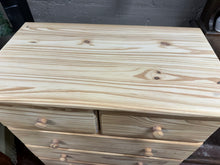 Load image into Gallery viewer, Stripped Pine Drawers
