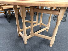 Load image into Gallery viewer, Stripped Gate Leg Table
