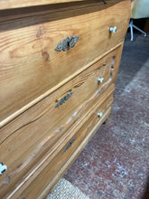 Load image into Gallery viewer, Antique Pine Chest Of Drawers
