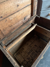 Load image into Gallery viewer, Old Storage Box
