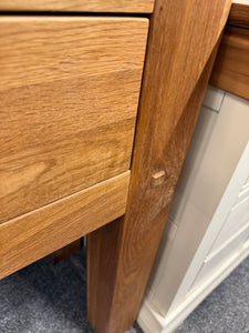 Oak Console Table