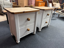 Load image into Gallery viewer, 2 x Solid Pine Bedsides
