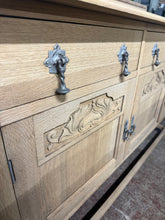 Load image into Gallery viewer, Stripped Oak Sideboard
