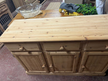 Load image into Gallery viewer, Stripped Pine Sideboard
