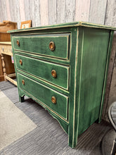 Load image into Gallery viewer, Distressed Green Drawers
