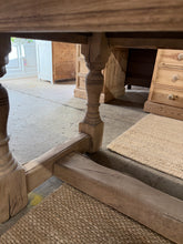 Load image into Gallery viewer, Solid Oak Refectory Table
