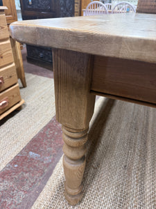 7ft Solid Pine Table