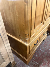 Load image into Gallery viewer, Vintage Pine Wardrobe
