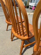Load image into Gallery viewer, 4 x Pine Chairs
