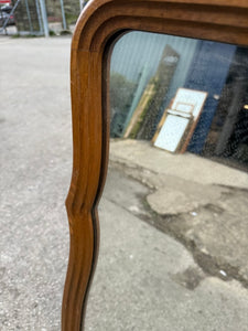 Curvy Pine Mirror