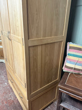 Load image into Gallery viewer, Oak Furniture Land Wardrobe
