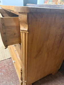 Antique Pine Chest Of Drawers