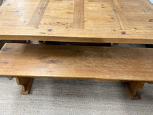 Load image into Gallery viewer, Rustic Table &amp; Bench Set
