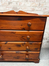 Load image into Gallery viewer, Pine Chest Of Drawers
