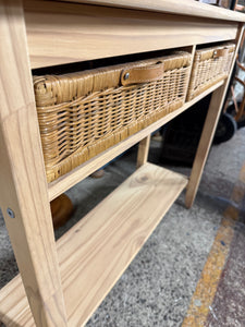 Pine Console Table