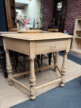 Load image into Gallery viewer, Stripped Oak Hall Table
