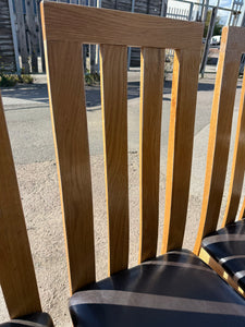 4 x Oak Chairs