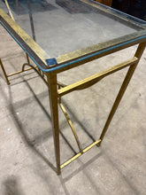 Load image into Gallery viewer, Gold Console Table
