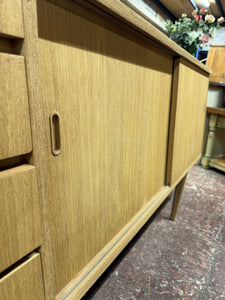 Stripped Teak Sideboard