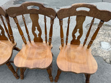 Load image into Gallery viewer, 4 x Wooden Chairs
