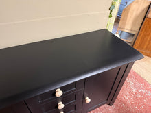 Load image into Gallery viewer, Heavy Black Sideboard
