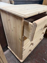 Load image into Gallery viewer, Stripped Pine Chest Of Drawers
