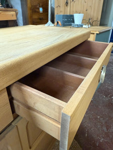 Stripped Teak Sideboard