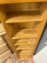 Load image into Gallery viewer, Narrow Oak Bookcase
