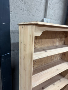 Stripped Pine Bookcase