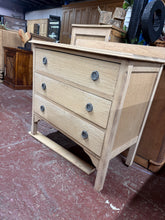 Load image into Gallery viewer, Stripped Oak Chest Of Drawers
