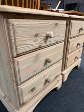 Load image into Gallery viewer, Stripped Pine Bedsides
