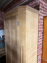 Load image into Gallery viewer, Stripped Oak Wardrobe
