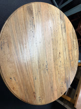 Load image into Gallery viewer, Hardwood Round Table
