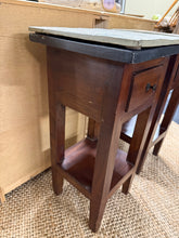 Load image into Gallery viewer, 2 x Hardwood Bedsides
