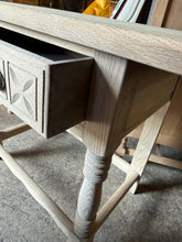 Load image into Gallery viewer, Stripped Oak Hall Table
