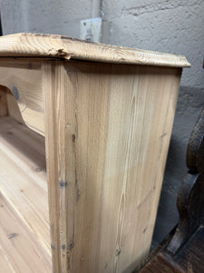 Stripped Pine Bookcase