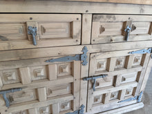 Load image into Gallery viewer, Stripped Spanish Sideboard
